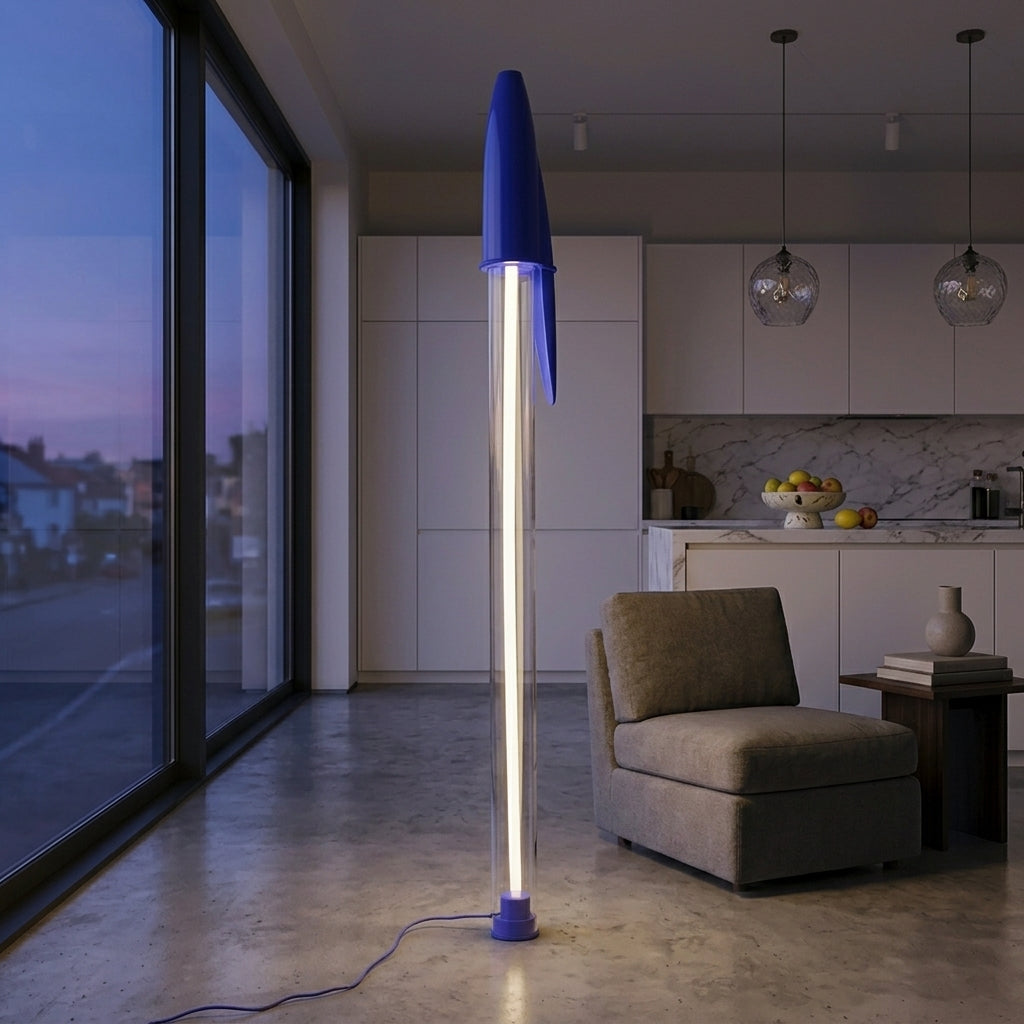Giant BIC Pen Lamp | Novelty Floor Lamp, Quirky Desk Light & Pop Art Home Decor – RETROFUME