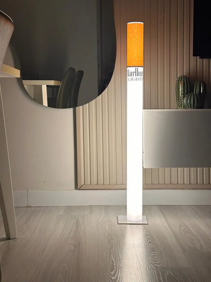 Vintage Marlboro Lights Lamp Cigarette Retro Floor Lamp  50cm / 19,68"
